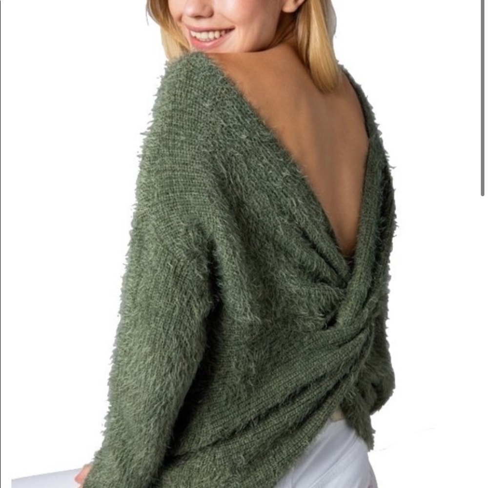 NWOT &merci mohair knot sweater